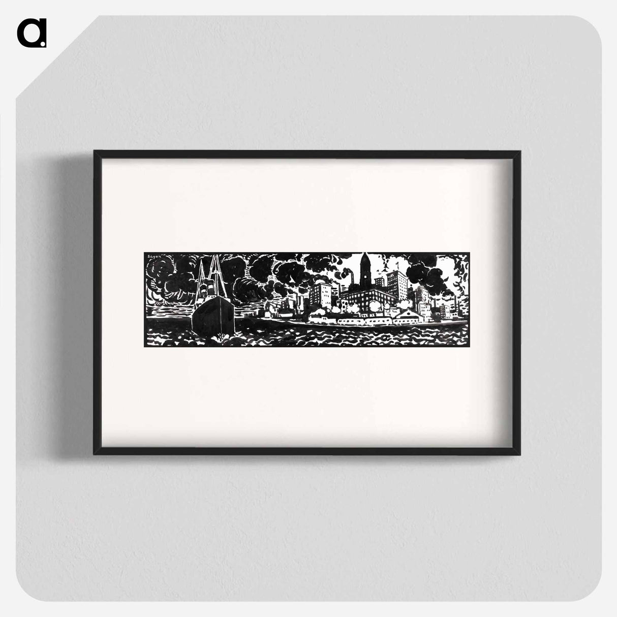 Untitled drawing - ヘンリー ライマン サイエン Poster.