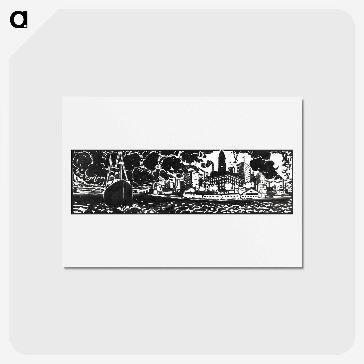 1-27_Henry-Lyman-Sayen_hagaki