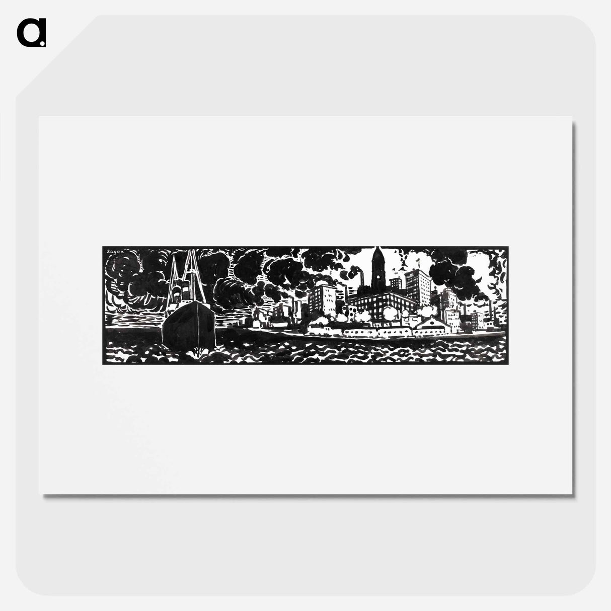 Untitled drawing - ヘンリー ライマン サイエン Poster.