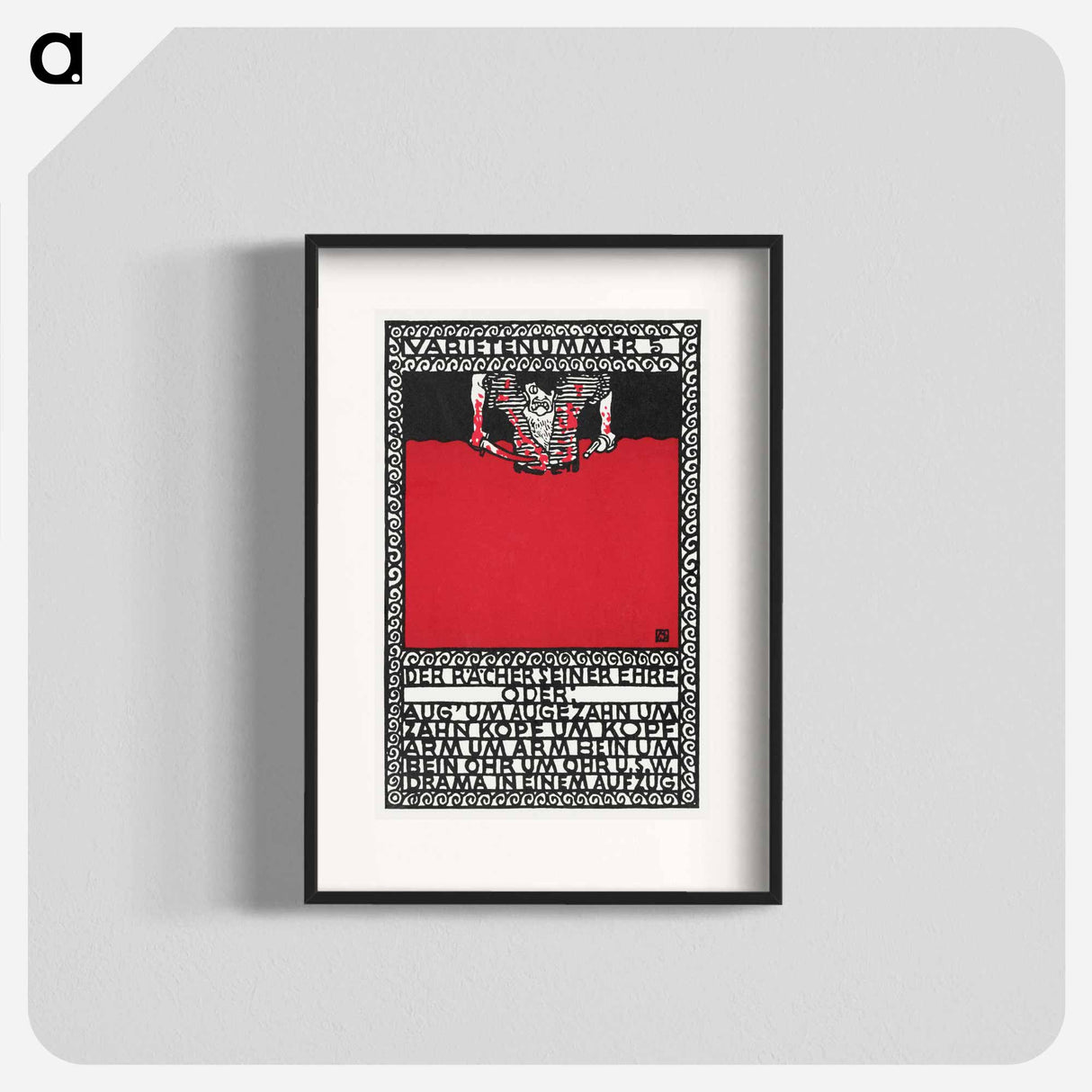 Variety Act 5: The Avenger of His Honor - モリツ ユング Poster.