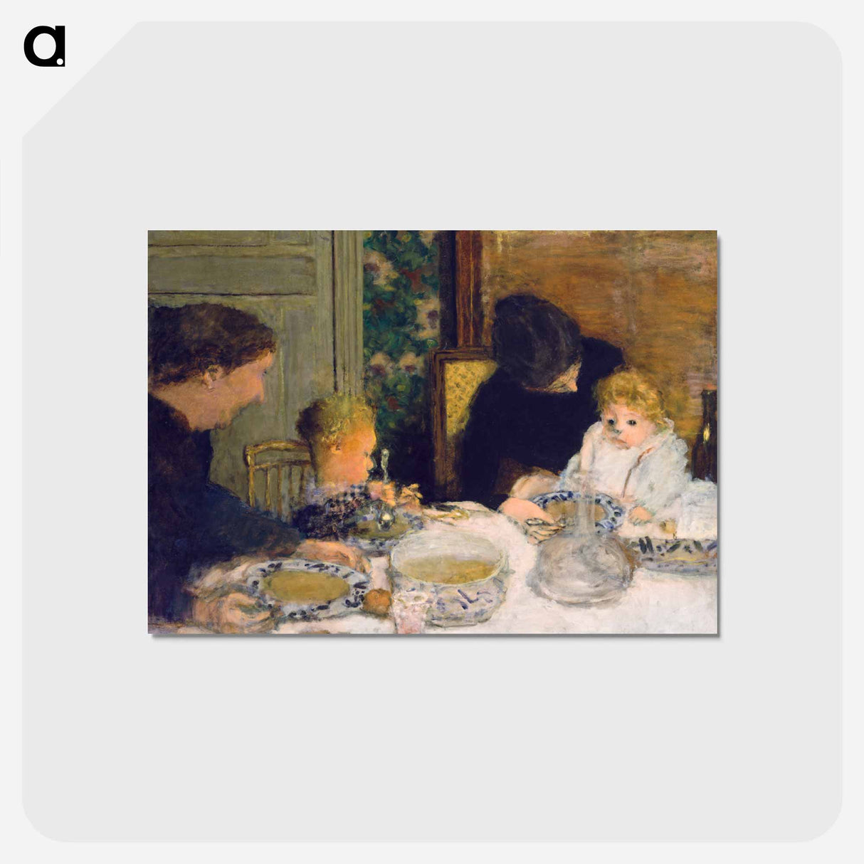 アートポストカード-The Children's Meal
- ピエール ボナール Postcard.