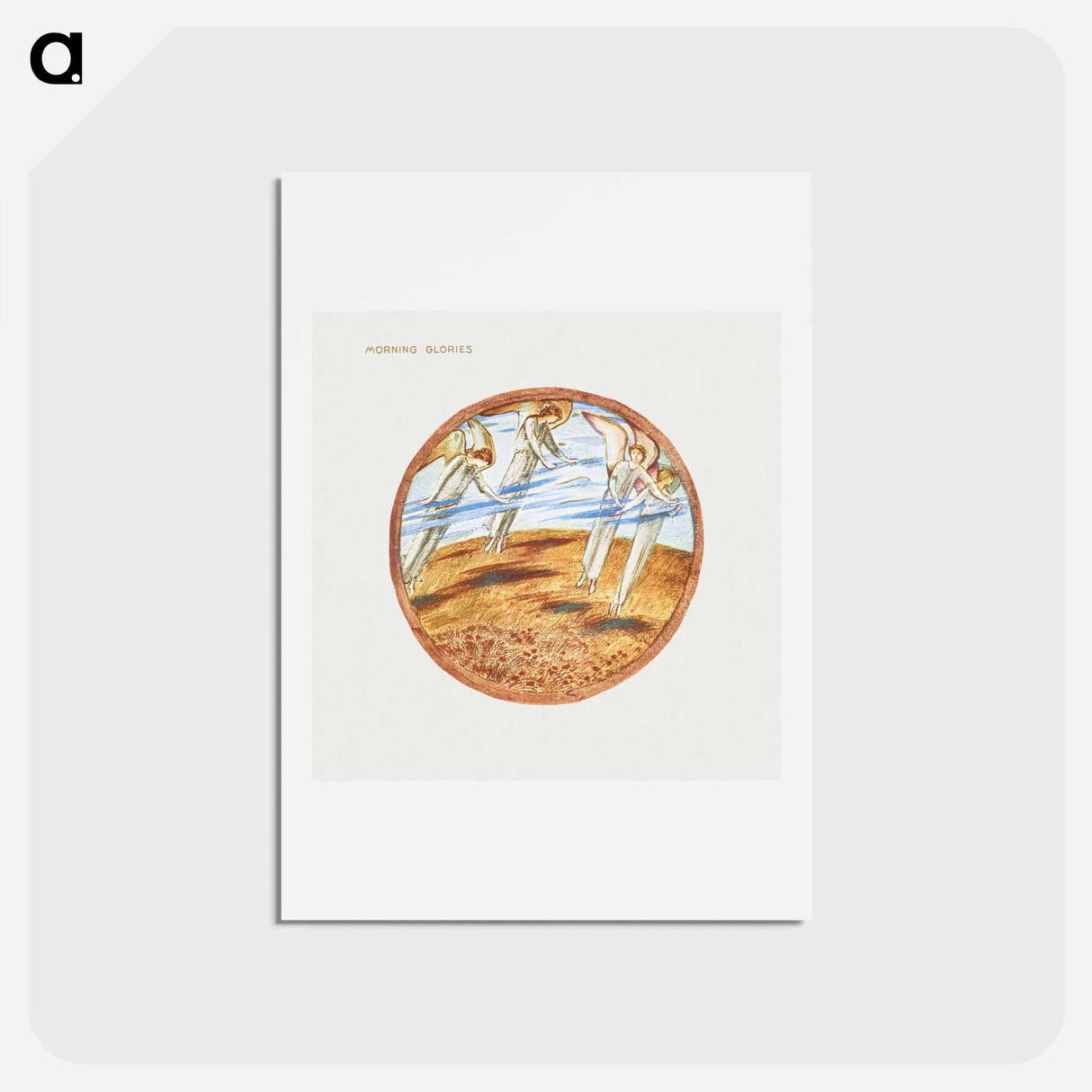 アートポストカード-Morning Glories
- フラワーブック Postcard.
