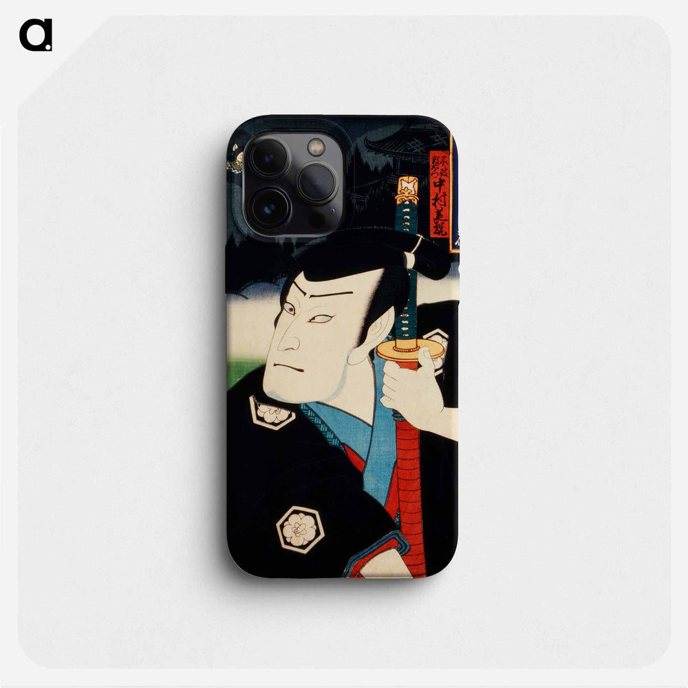 Portraits of an Actor - Toyohara Kunichika Phone Case.