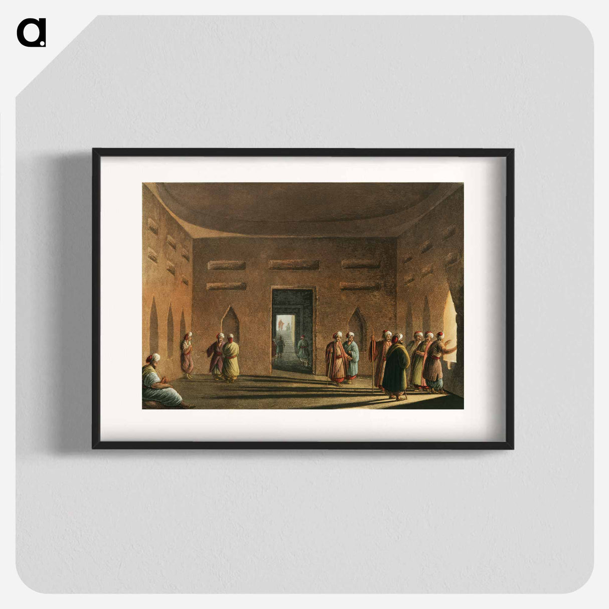 Monument on the Coast of Syria, Plate II from Views in the Ottoman Dominions, in Europe, in Asia, and some of the Mediterranean islands - Views in the Ottoman Dominions Poster.