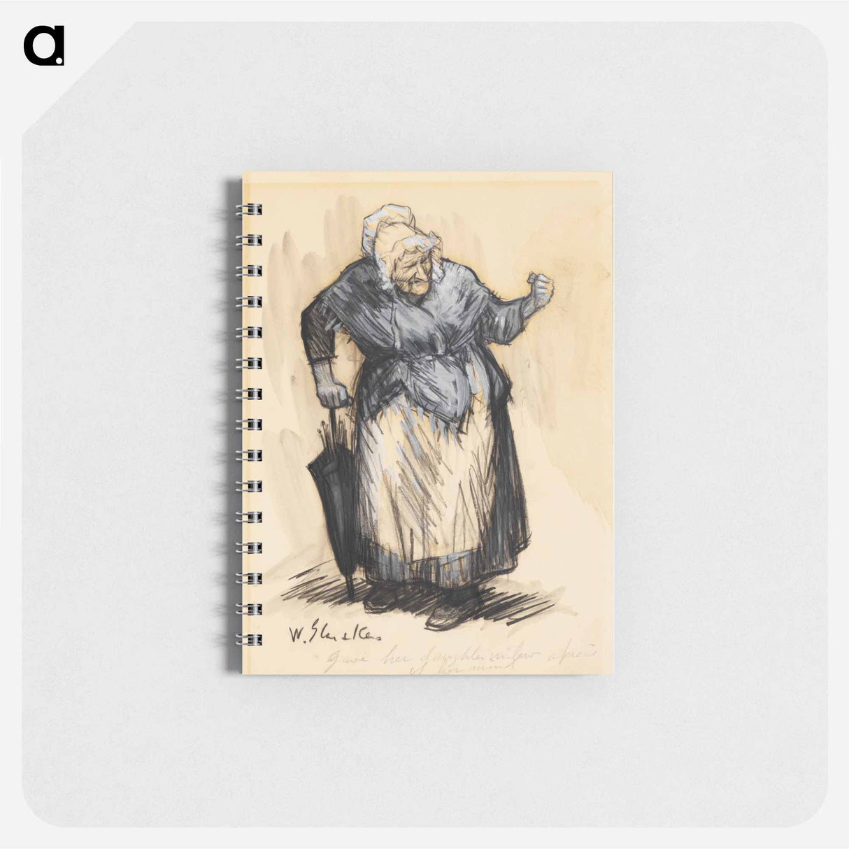 She Gave Her Darter-in-law a Piece of Her Mind - ウィリアム ジェームス グラッケンズ Memo.