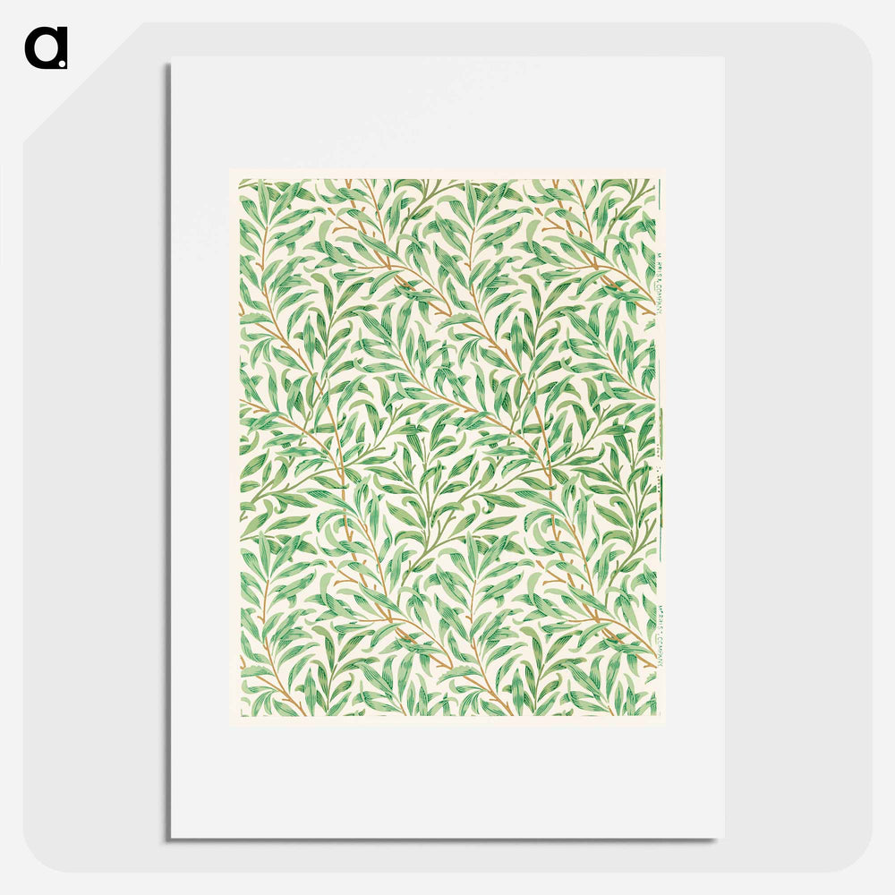 Willow bough - William Morris Poster.