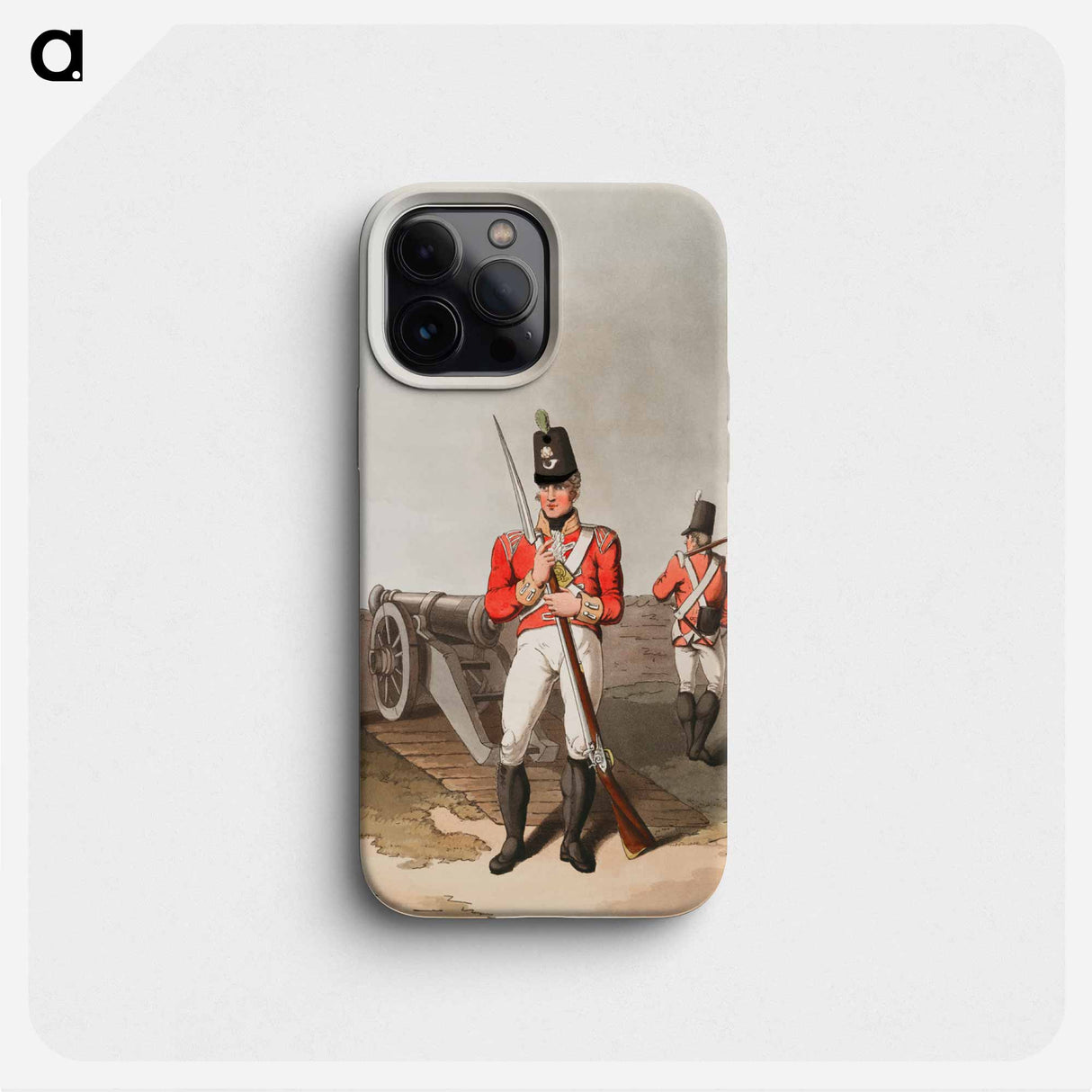 Illustration of East York militia - 19世紀のヨークシャー Phone Case.