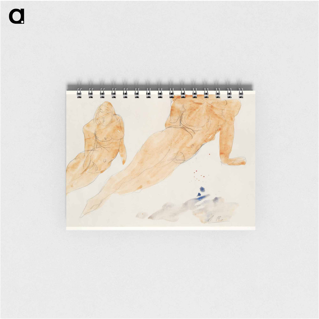 Two Reclining Nudes - オーギュスト ロダン Memo.