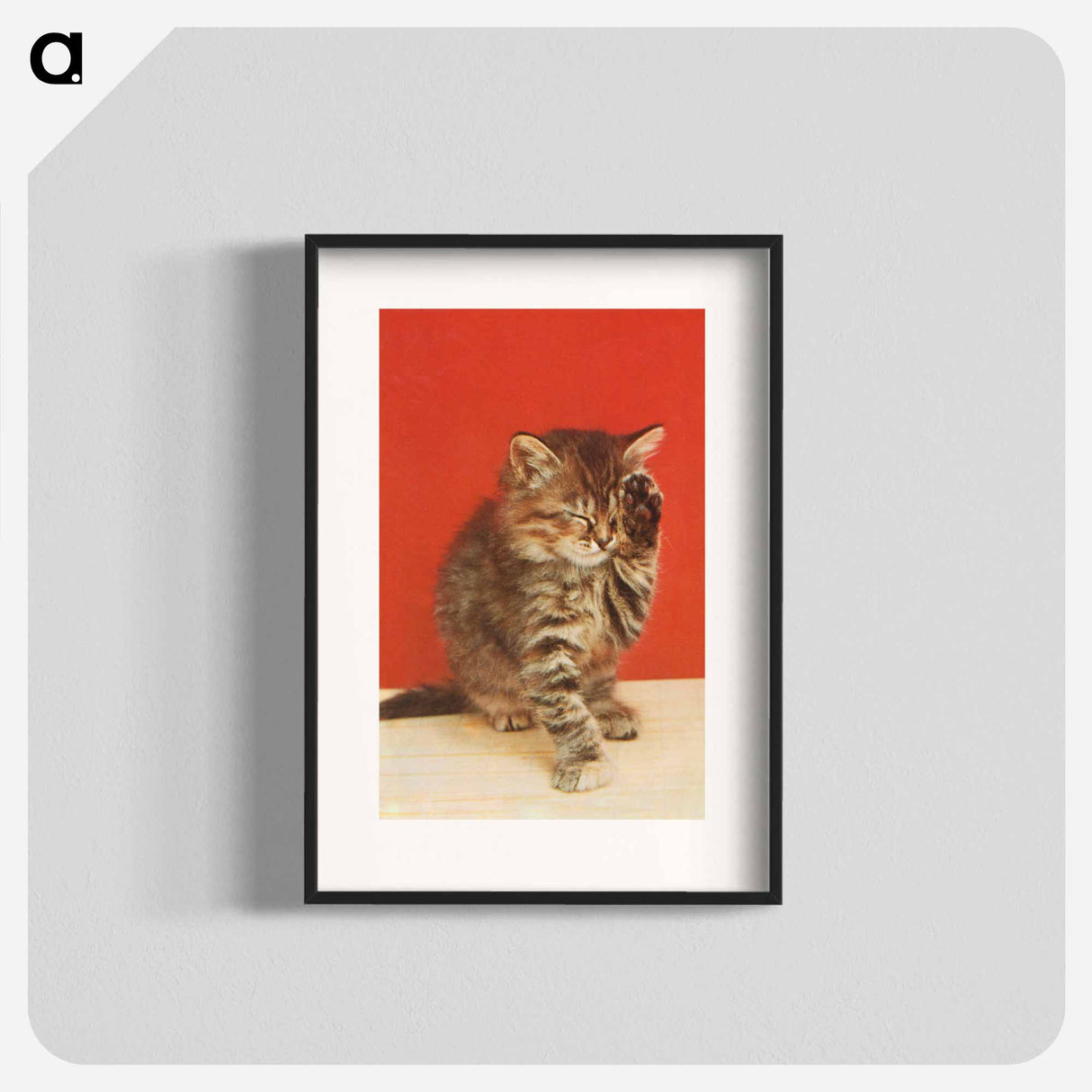 アートポスター-Cat With Paw Up
- ボストン公共図書館 Poster.