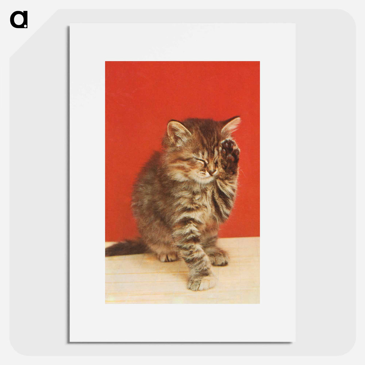 アートポスター-Cat With Paw Up
- ボストン公共図書館 Poster.
