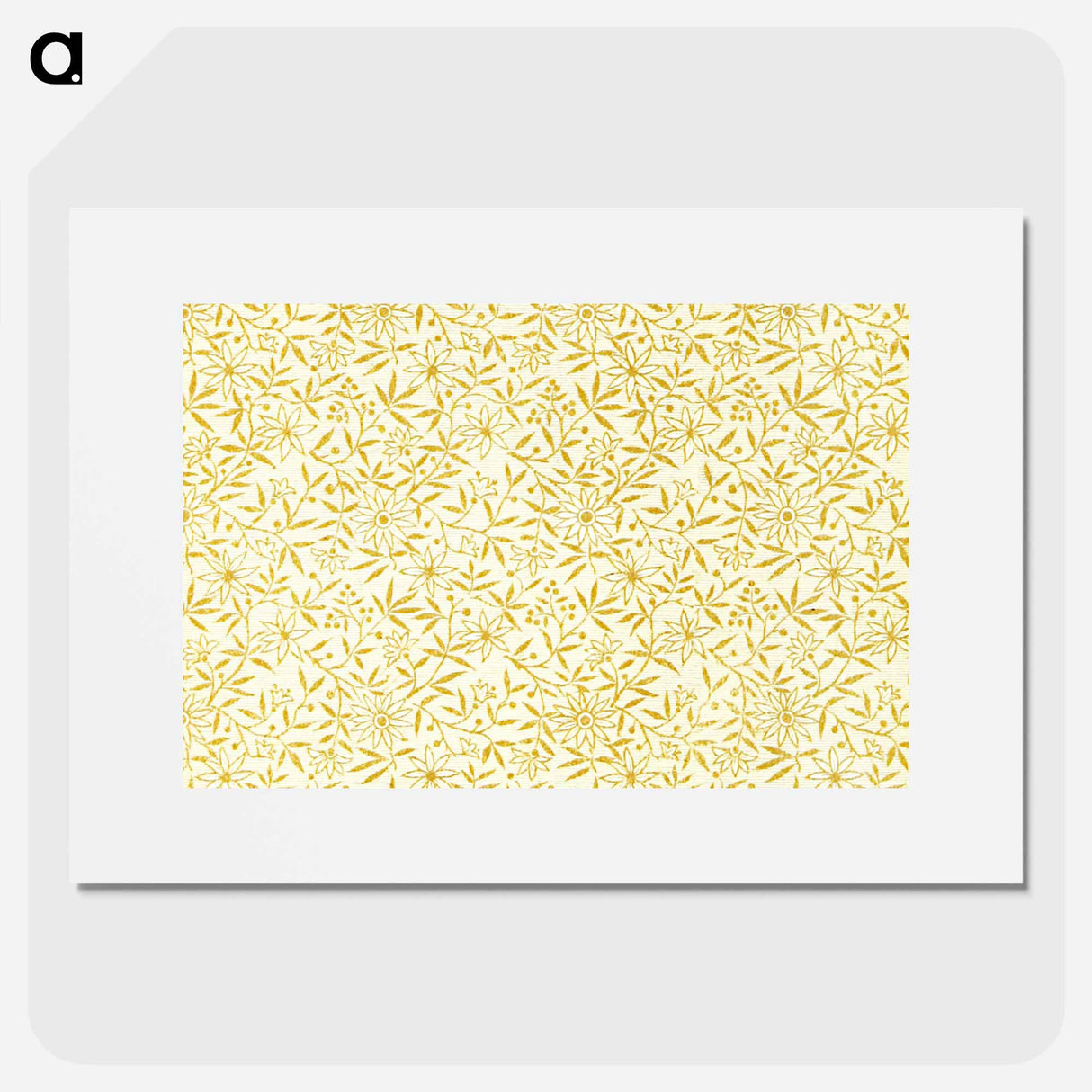 アートポスター-Yellow Botanical Pattern
- 大英図書館 Poster.