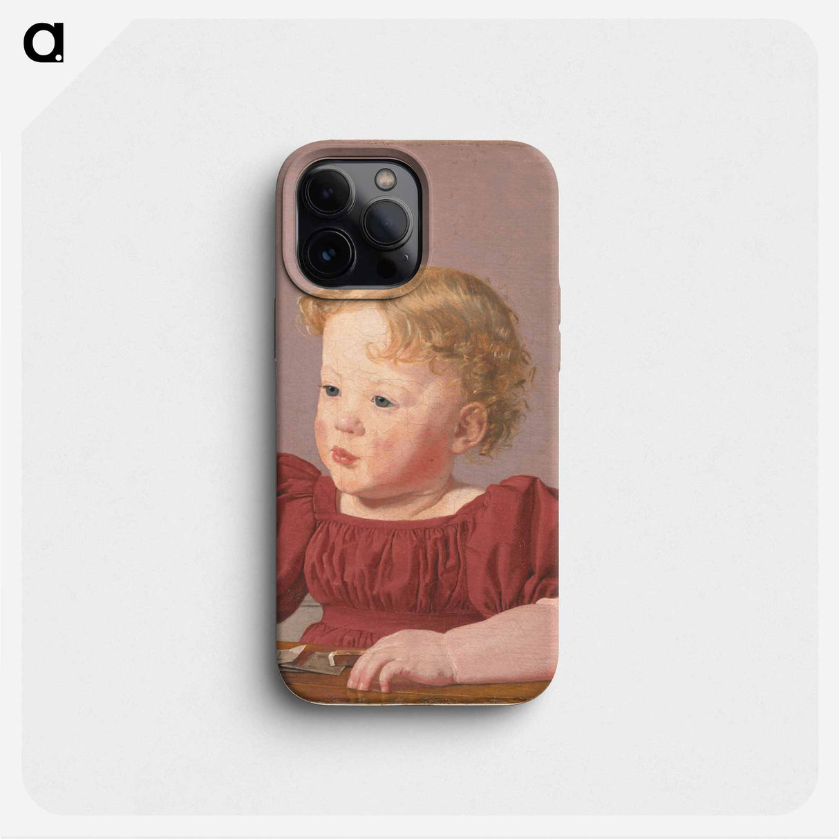 Ida Thiele, later married Wilde, as a child - クリステン ケプケ Phone Case.