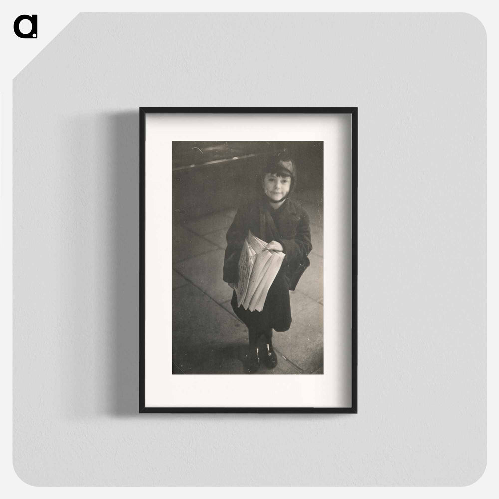 Wellington newsboy - エリック リー ジョンソン Poster.