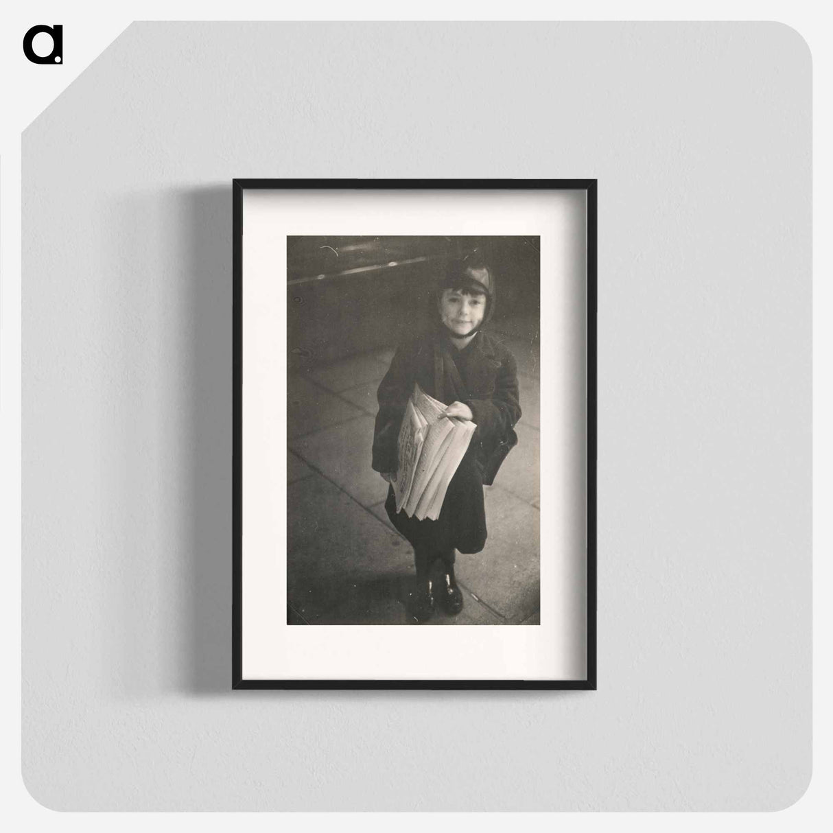 Wellington newsboy - エリック リー ジョンソン Poster.