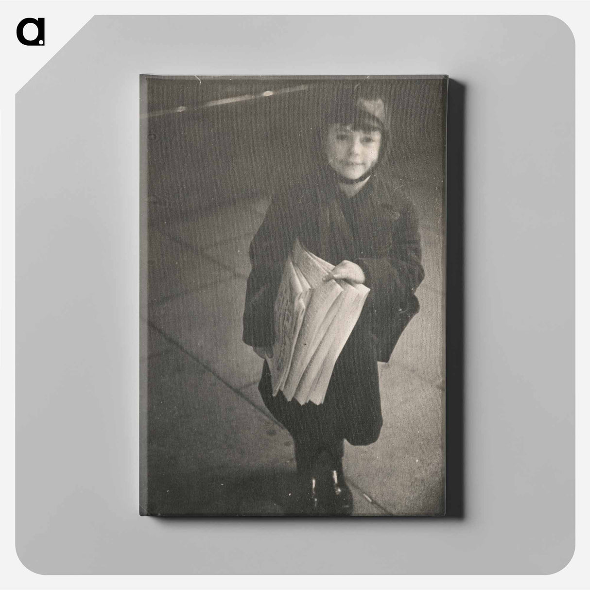 Wellington newsboy - エリック リー ジョンソン Canvas.