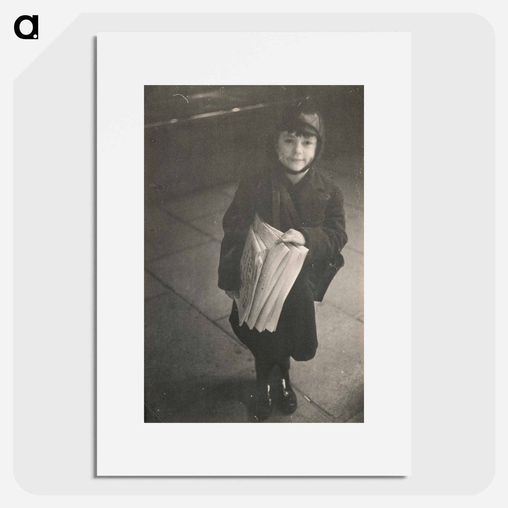 Wellington newsboy - エリック リー ジョンソン Poster.