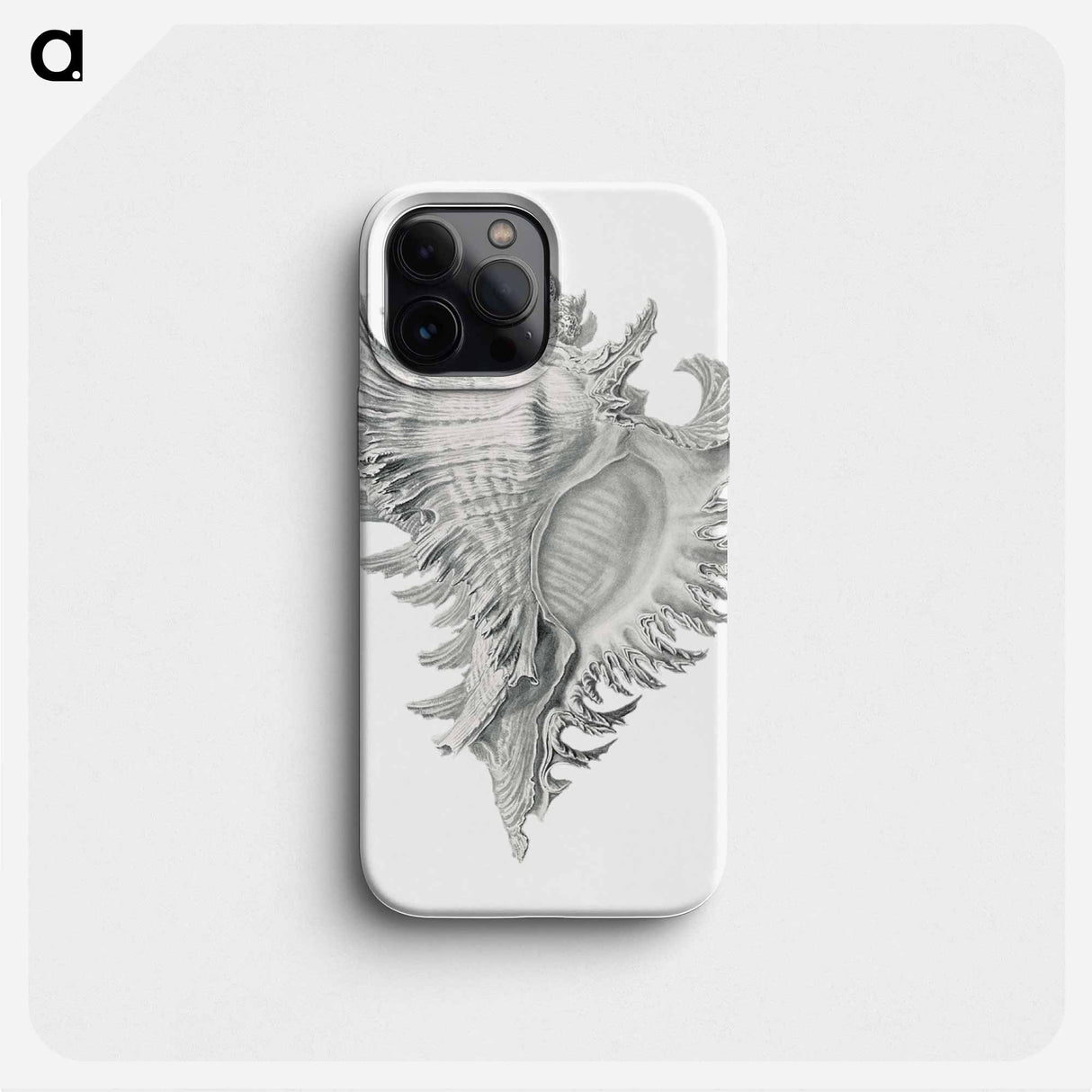 Vintage shell marine life illustration - エルンスト ヘッケル Phone Case.