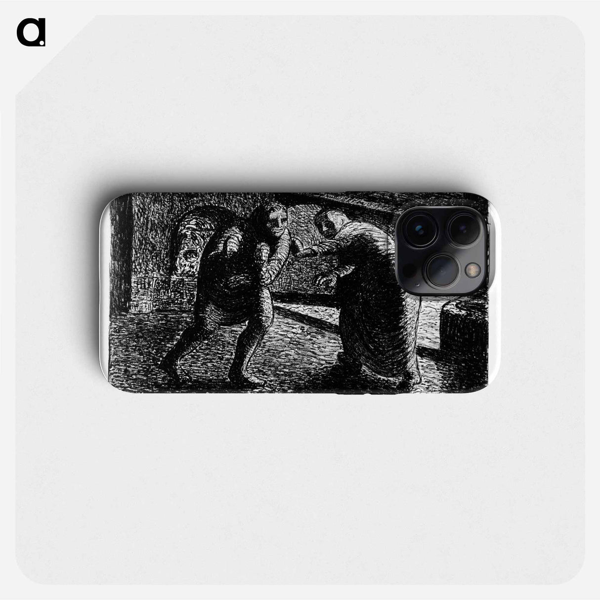 Departure and defense - エルンスト ハインリヒ バルラッハ Phone Case.