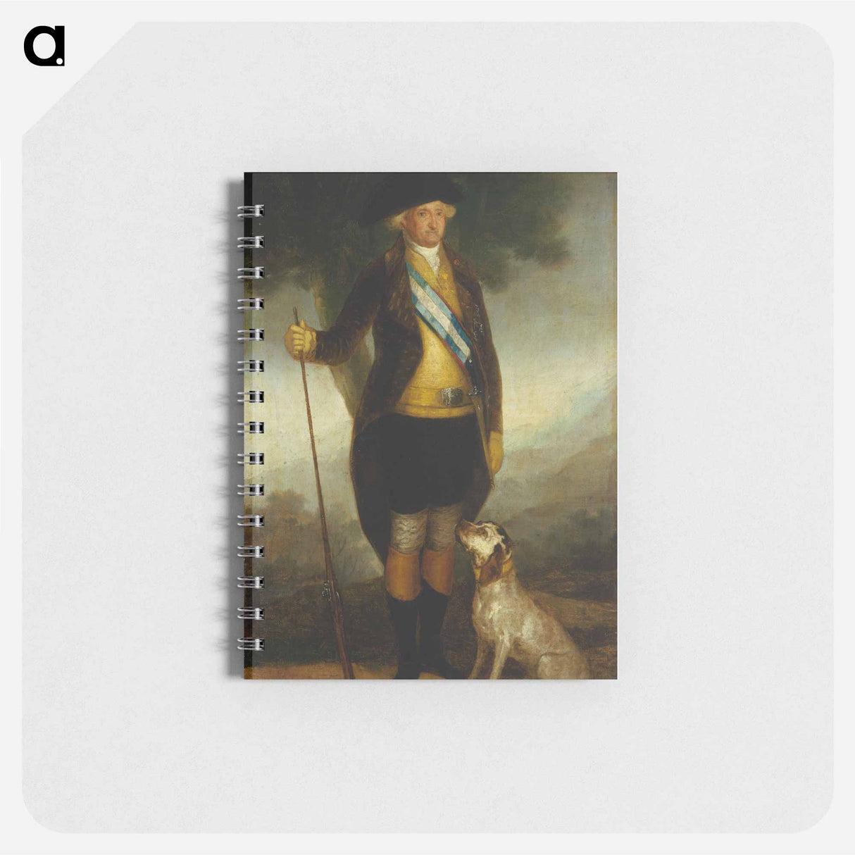 Charles IV of Spain as Huntsman - フランシスコ デ ゴヤ Memo.