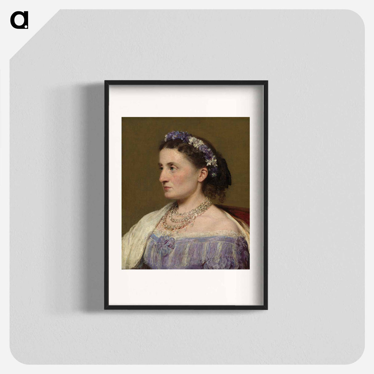 Duchess de Fitz-James - アンリ ファンタン ラトゥール Poster.