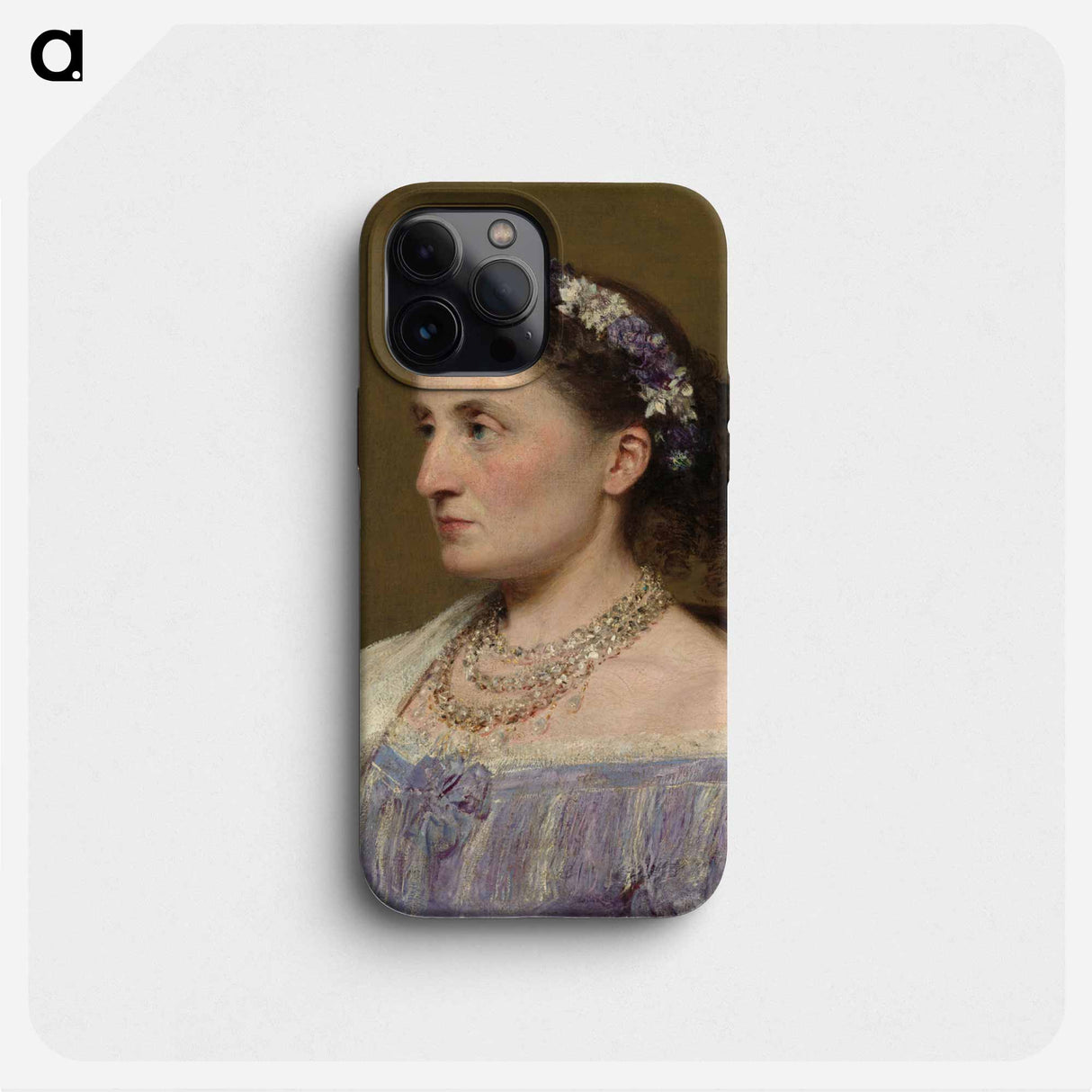 Duchess de Fitz-James - アンリ ファンタン ラトゥール Phone Case.