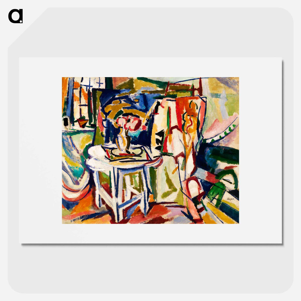 Interior - ヘンリー ライマン サイエン Poster.