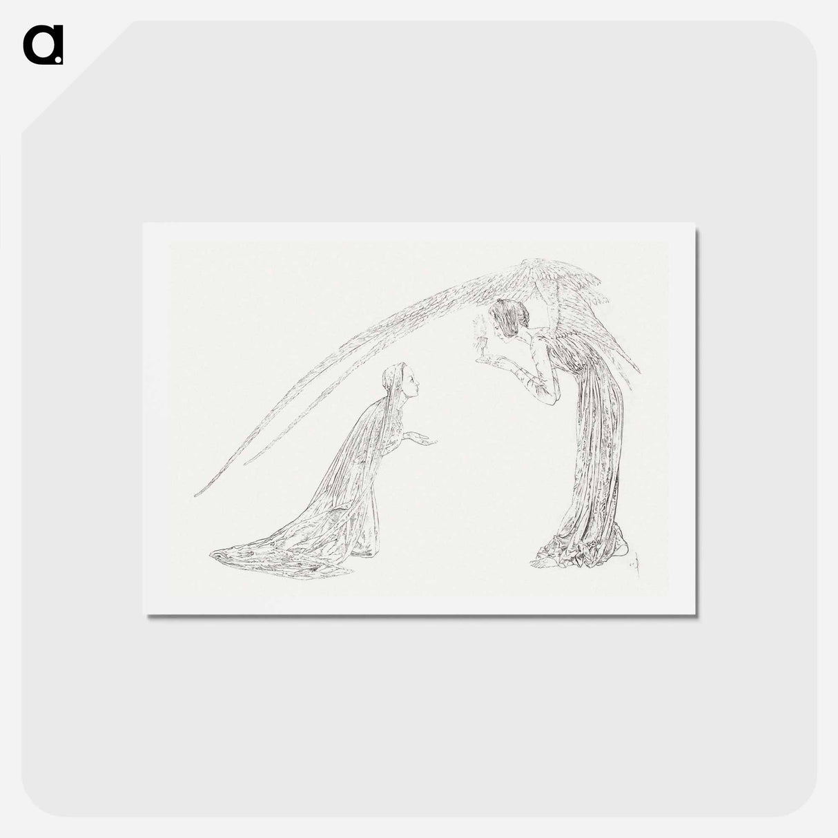 アートポストカード-Lime - モーリス ドニ Postcard.