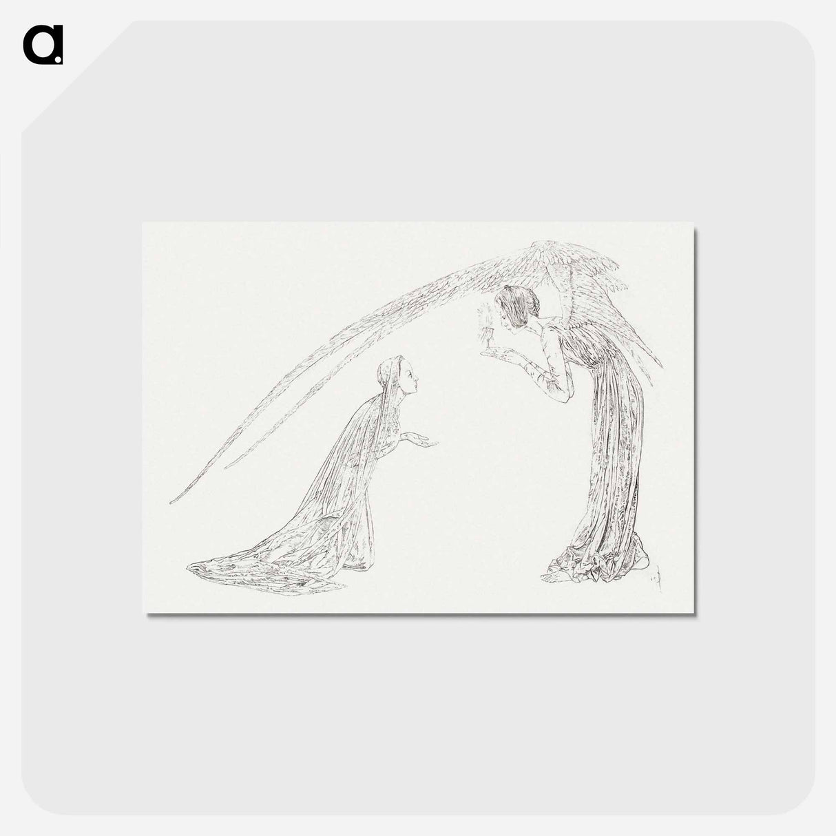 アートポストカード-Lime - モーリス ドニ Postcard.