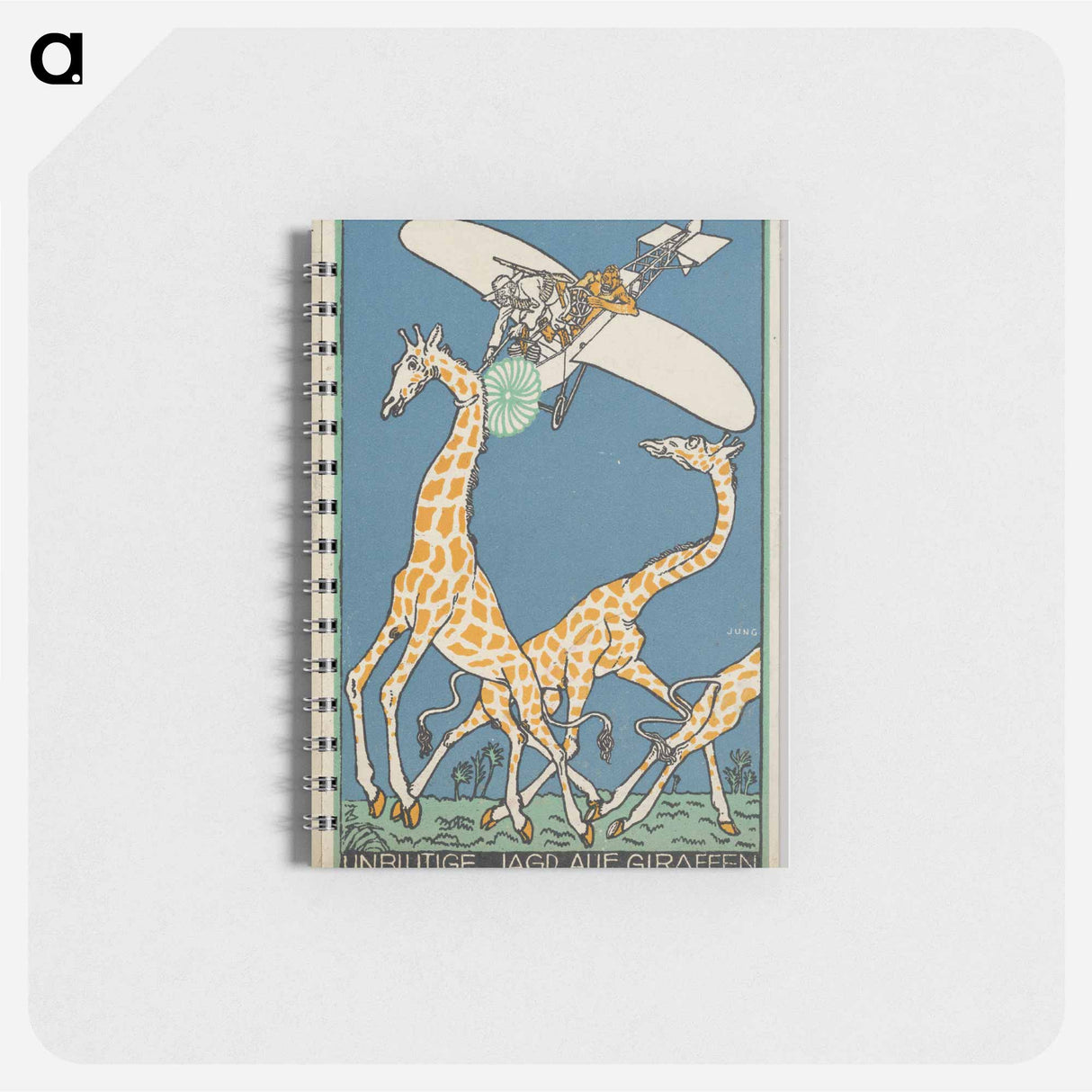 アートメモ帳-Bloodless Giraffe Hunt - モリツ ユング Memo.