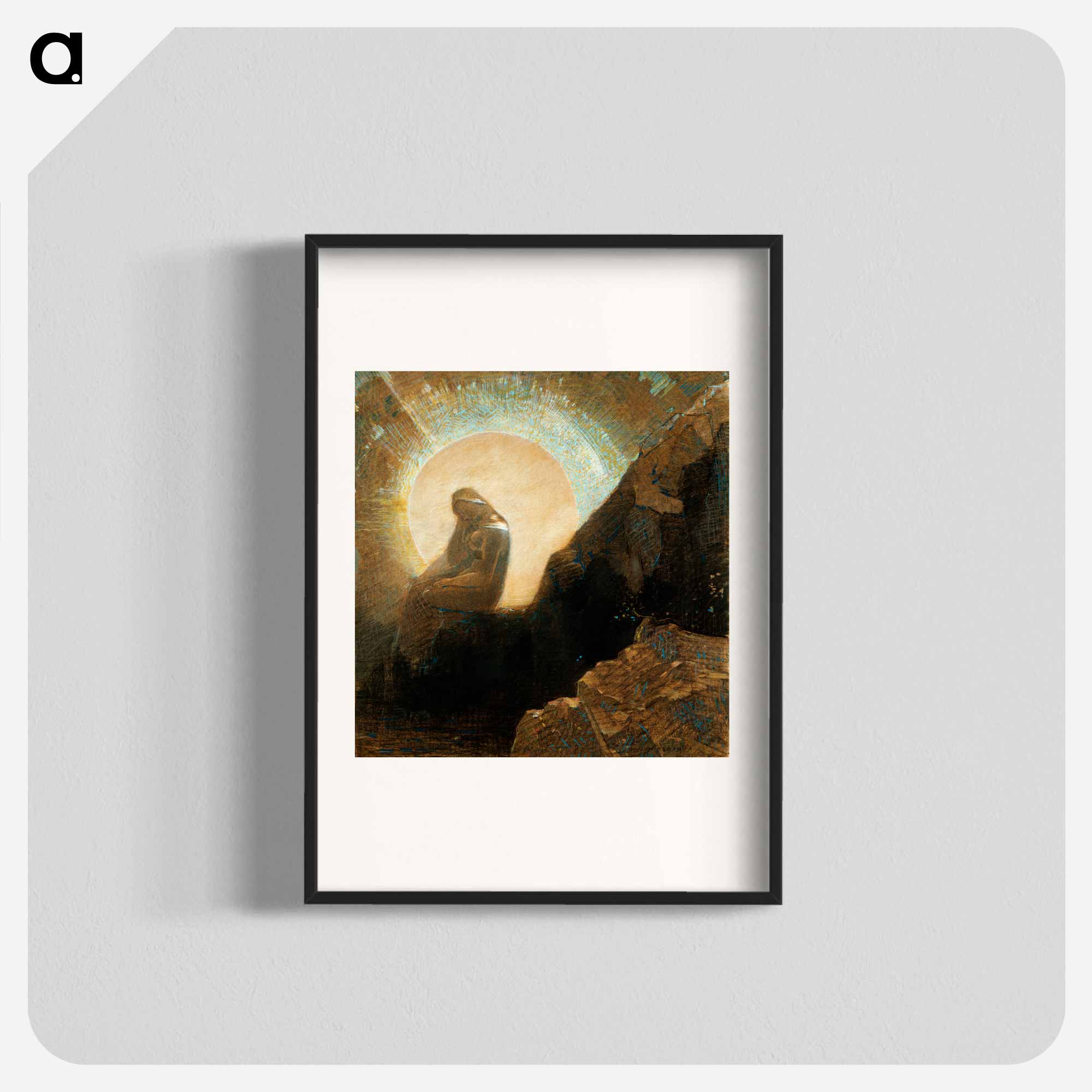 オディロン ルドン、【ヴィーナスの誕生】大判・希少画集画より