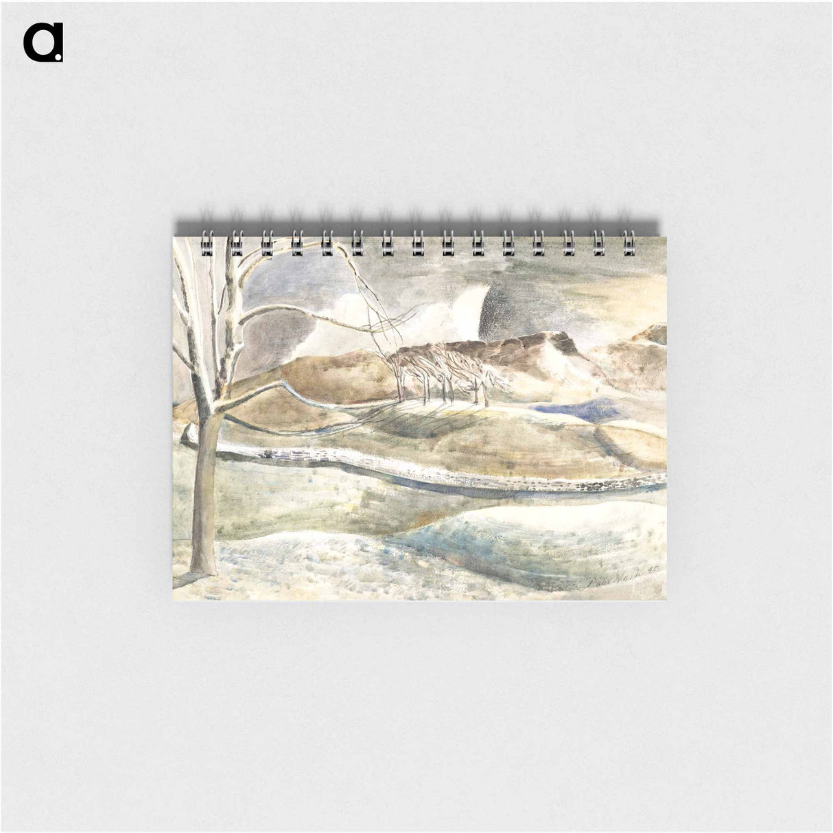 Moonrise over Cleeve Hill - ポール ナッシュ Memo.