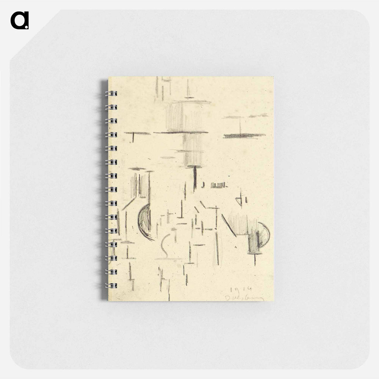 アートメモ帳-Abstract church - テオ ファン ドゥースブルフ Memo.