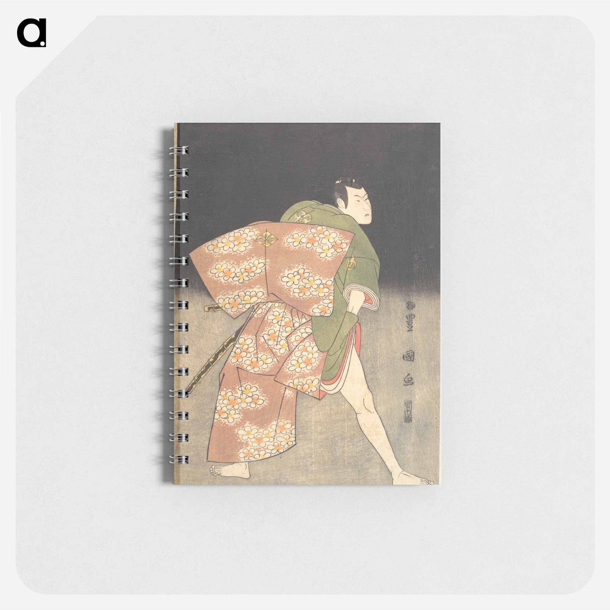アートメモ帳-Bandō Minosuke as a Young Samurai
- 歌川 豊国 Memo.