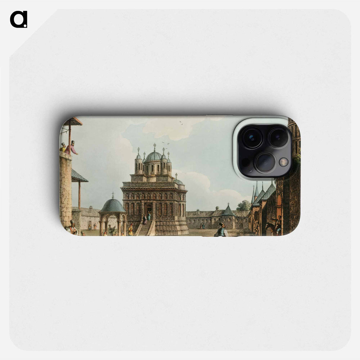 Church and Convent of St. Mary - オスマン帝国領内の景色 Phone Case.