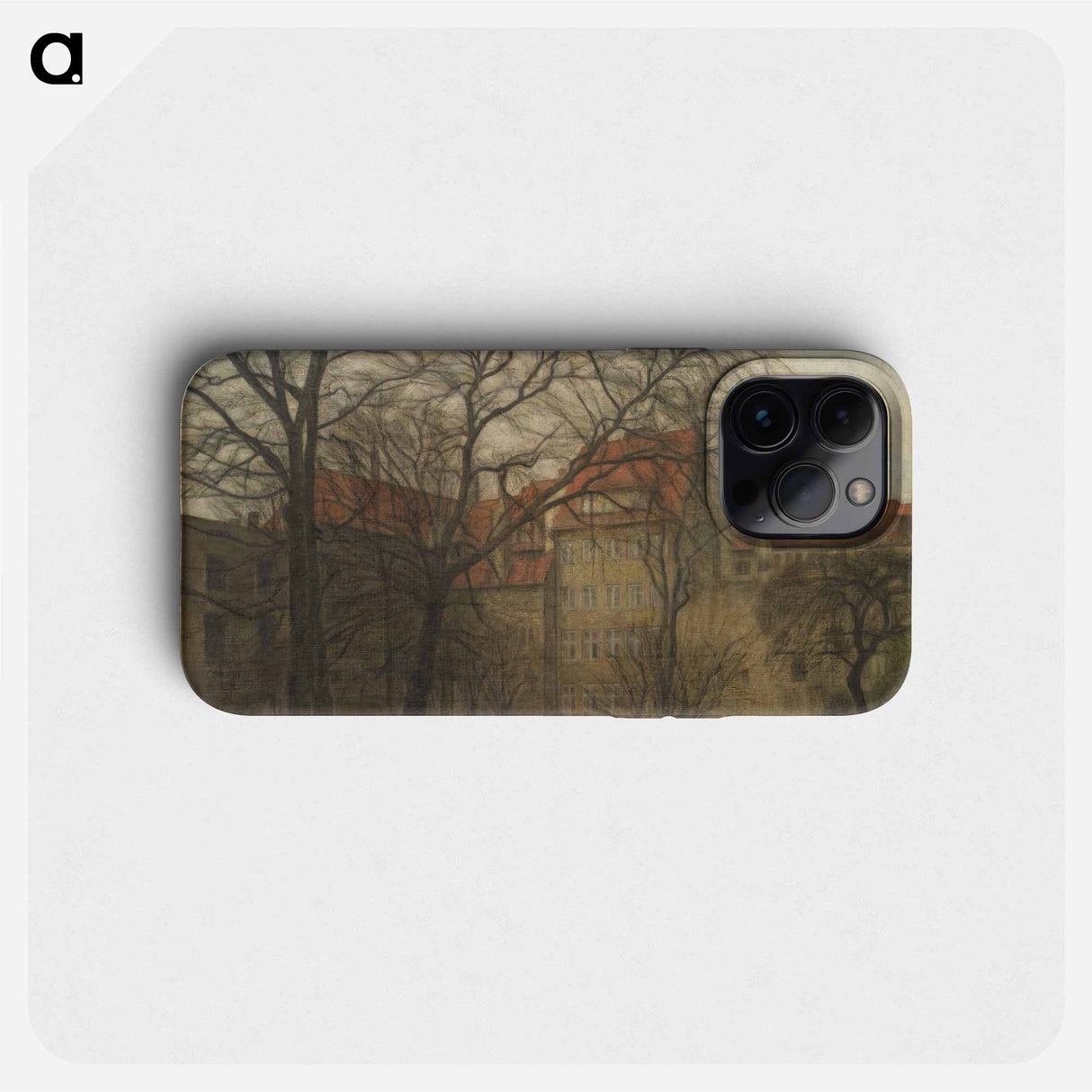 The garden at the Prince's Palace - Vilhelm Hammershøi Phone Case.