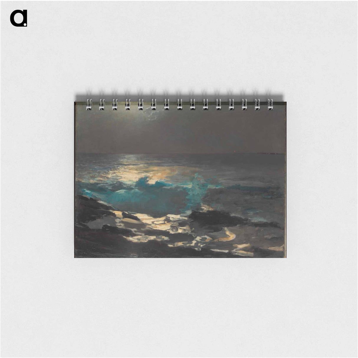 Moonlight, Wood Island Light - ウィンスロー ホーマー Memo.