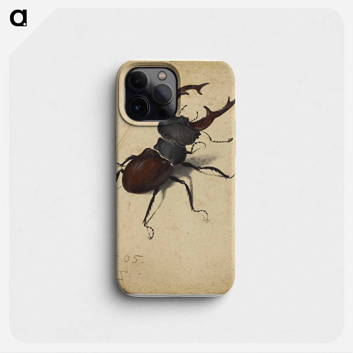 Albrecht Dürer's Stag Beetle - アルブレヒト デューラー Phone Case.