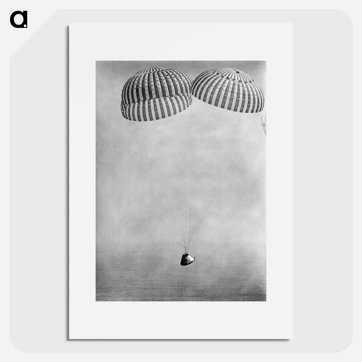 The Apollo 9 spacecraft - Apollo Moon Landing Poster.