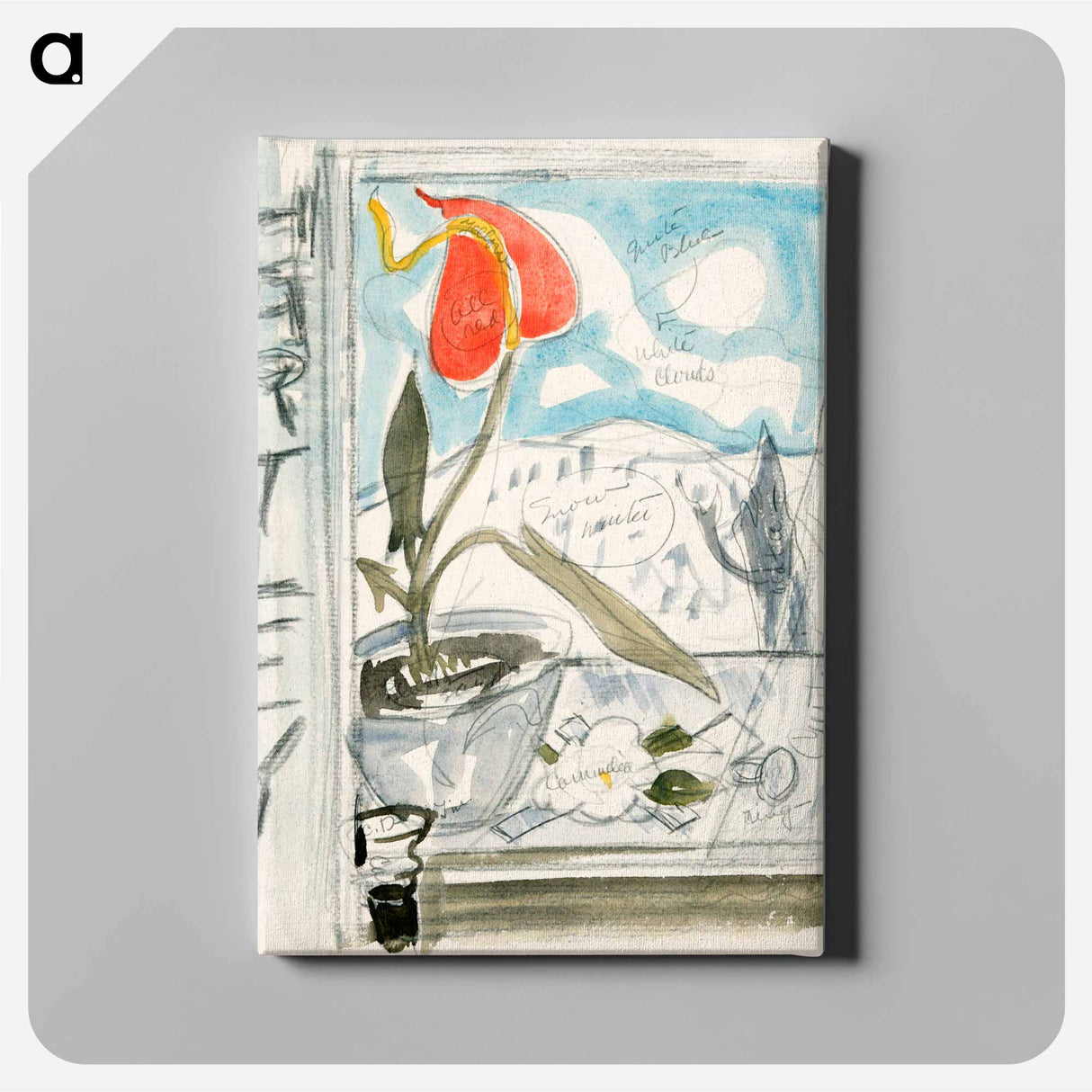 Marsden Hartley - Charles Demuth Canvas.