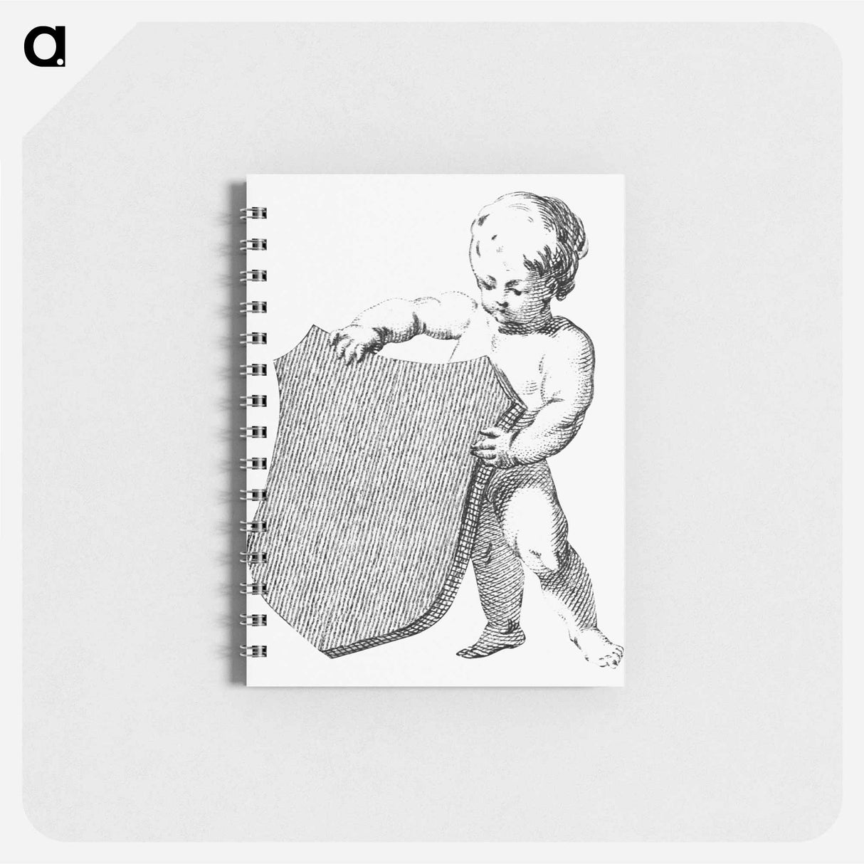 アートメモ帳-Cherub with Witsen Shield
- コルネリス プロース ファン アムステル Memo.