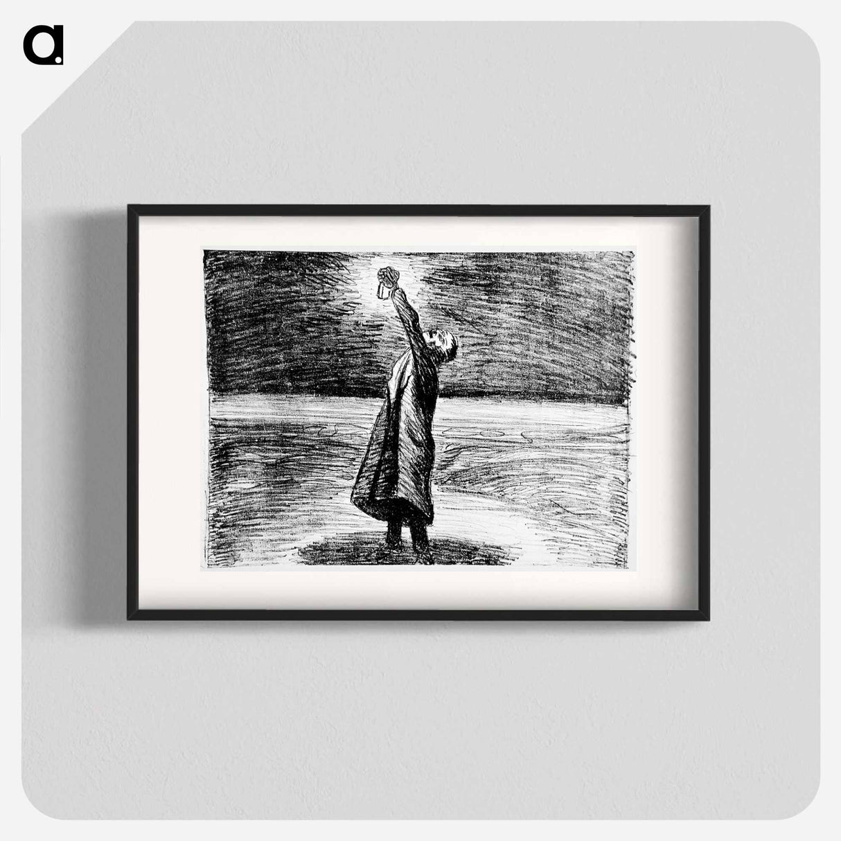 The lantern - エルンスト ハインリヒ バルラッハ Poster.