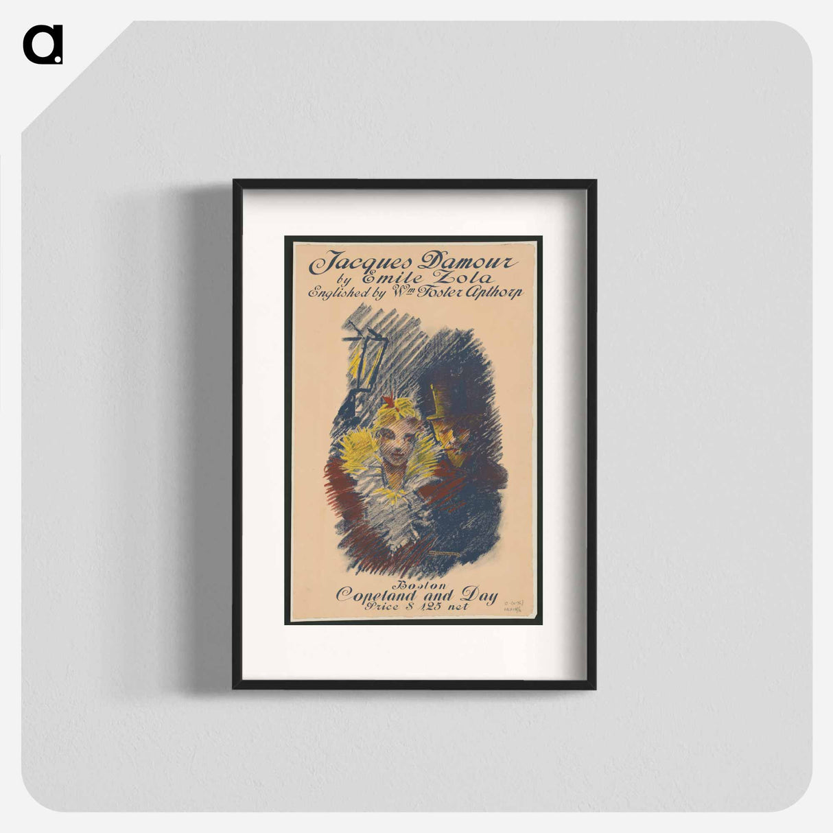 Woman and man - エセル リード Poster.