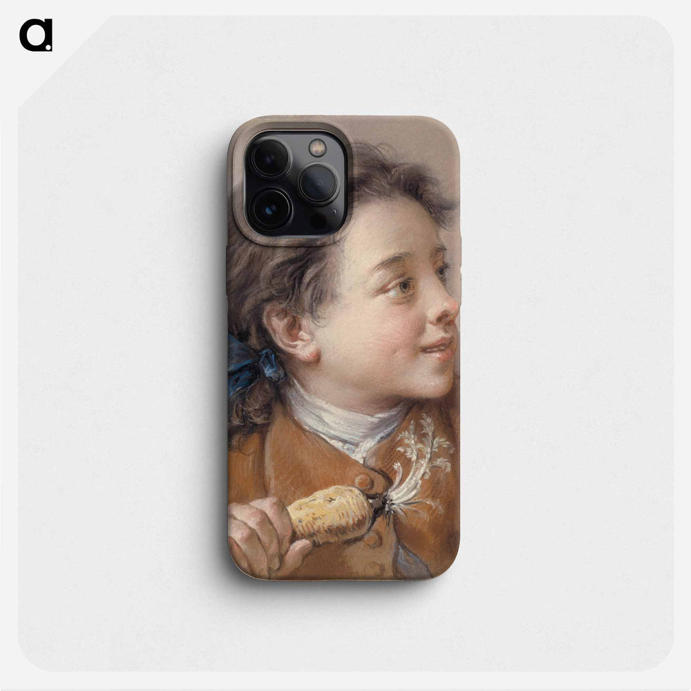 Boy with a Carrot - フランソワ ブーシェ Phone Case.