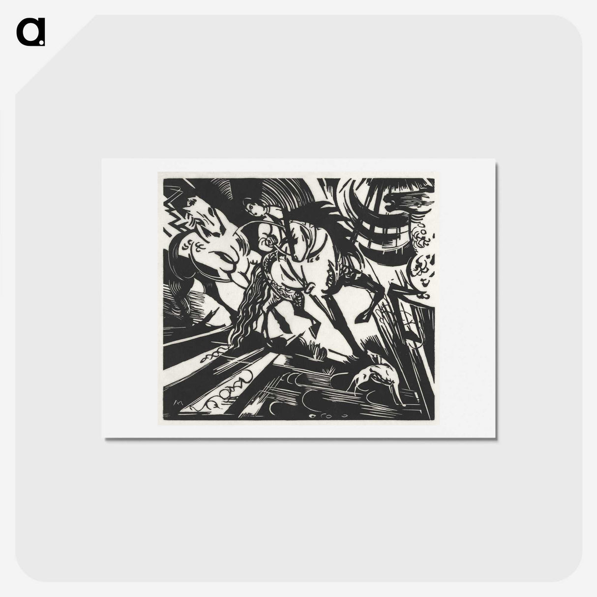 1-29_Franz-Marc_hagaki