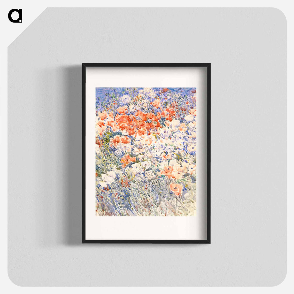 The Island Garden - Frederick Childe Hassam Poster.