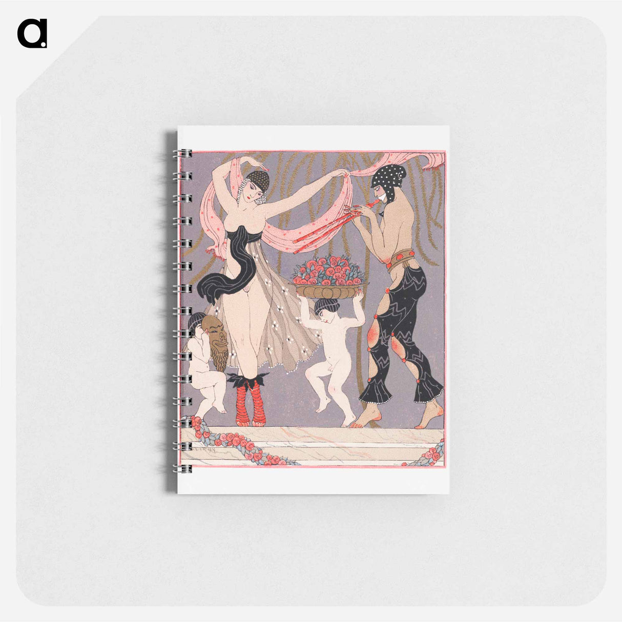 The dance of the flowers - ジョルジュ バルビエ Memo.