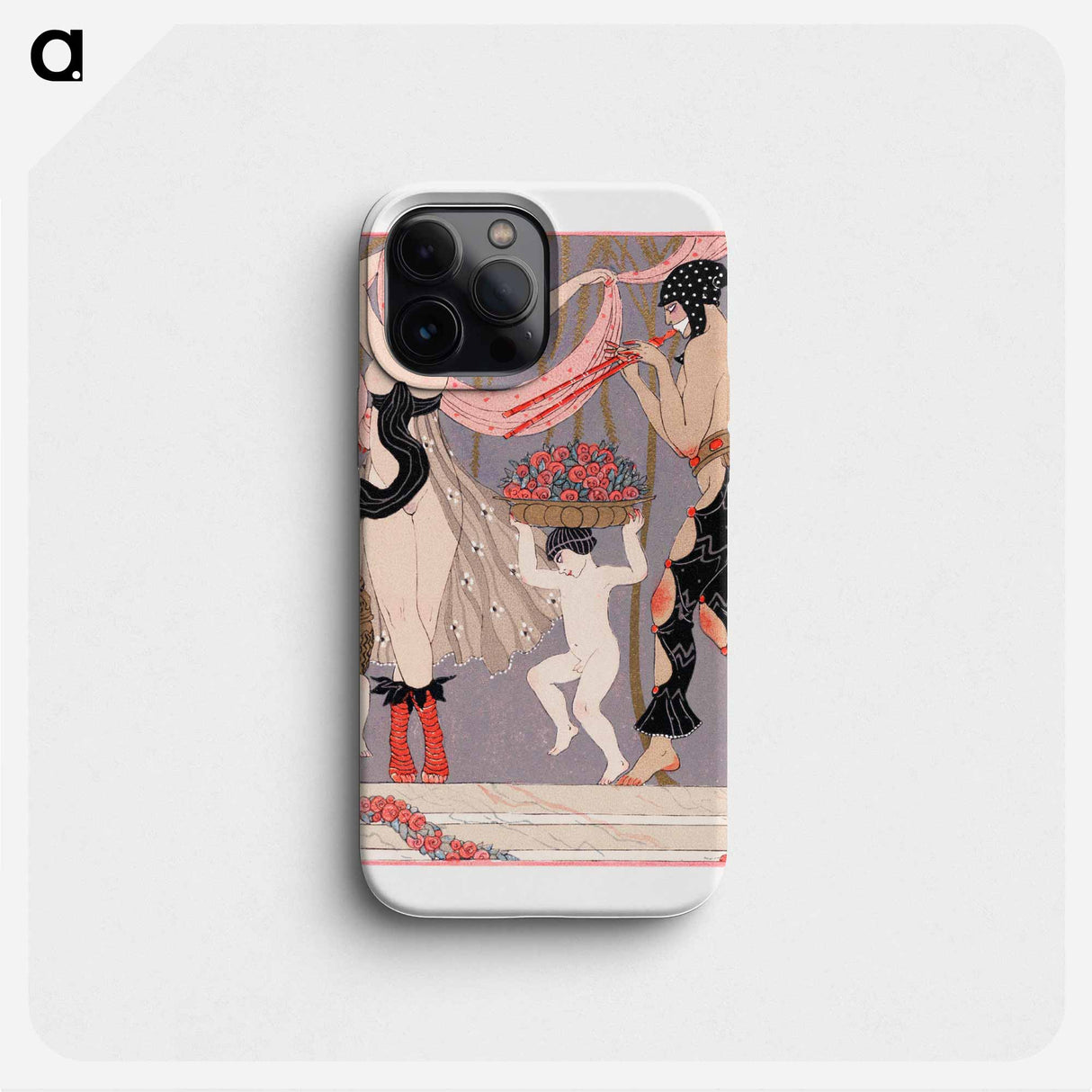 The dance of the flowers - ジョージ バービエ Phone Case.