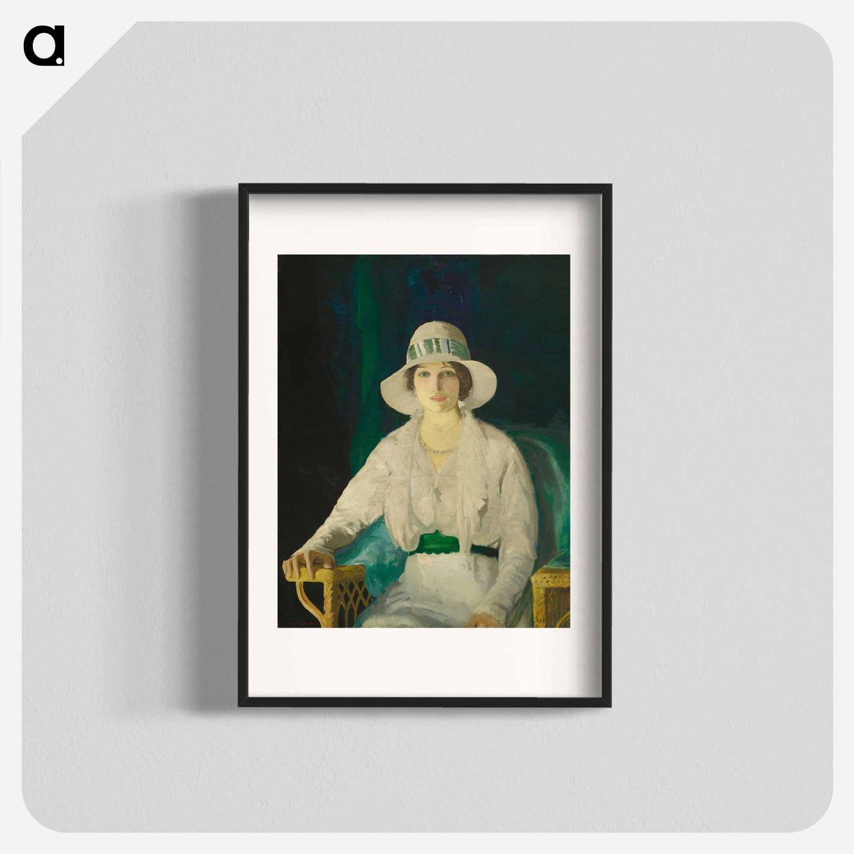 Florence Sittenham Davey by George Bellows - ジョージ ベローズ Poster.