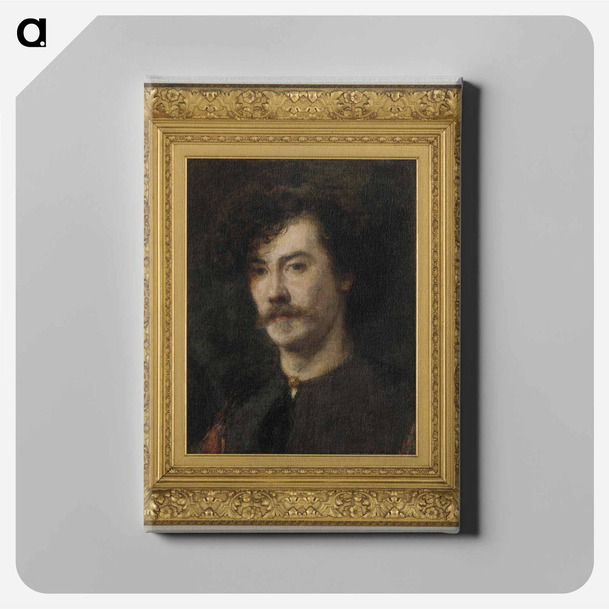 Portrait of Whistler - アンリ ファンタン ラトゥール Canvas.