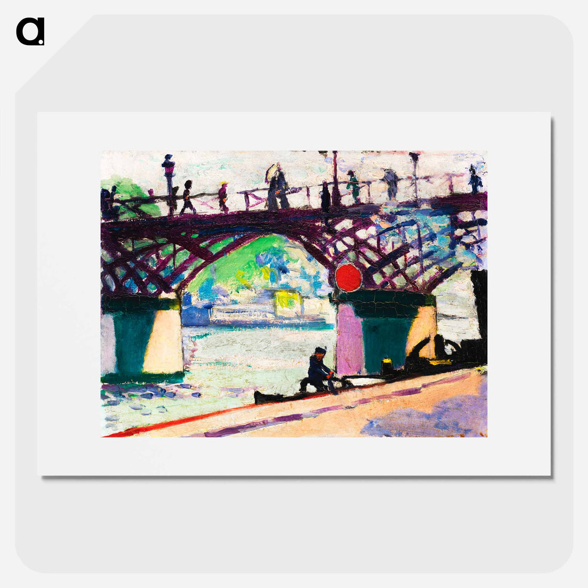 Pont des Arts - ヘンリー ライマン サイエン Poster.